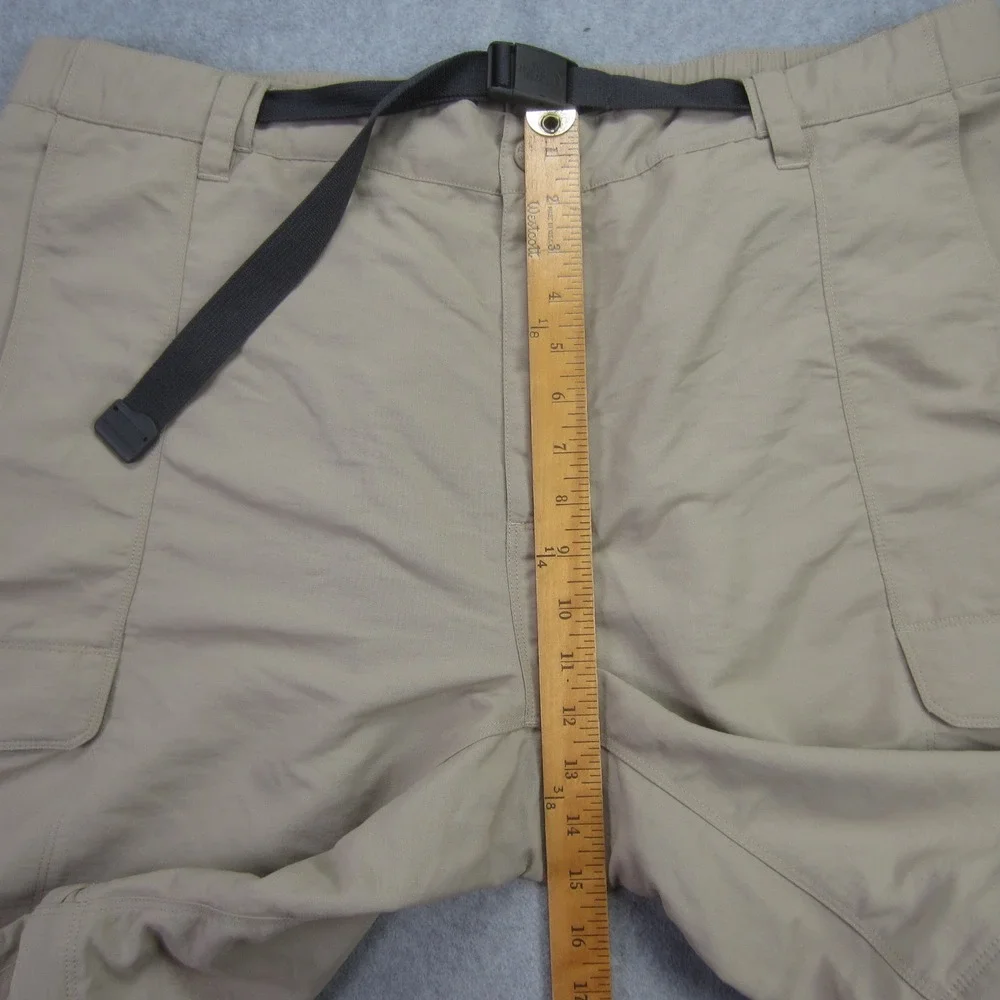 The North Face Pants Mens XXL Khaki Tan Convertible Nylon Zip‎ Ankle Hiking